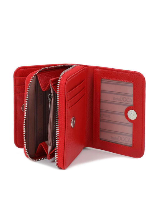 Damenbrieftasche Rot