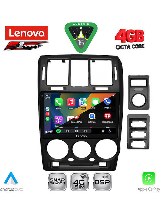 Lenovo Car Audio System for Hyundai Getz 2002-2011 Bluetooth USB WiFi GPS Apple CarPlay Android Auto with 9" Touch Screen