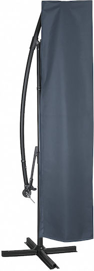 Husă Impermeabilă De Protecție Pentru Umbrelă 190x45cm În Culoare Gri