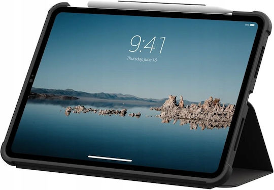Uag Plyo Lt Калъф За Таблет Протективен Калъф Държач За Apple Pencil Ipad Pro 11" M4 2024 M5 2025 Черно-ледено