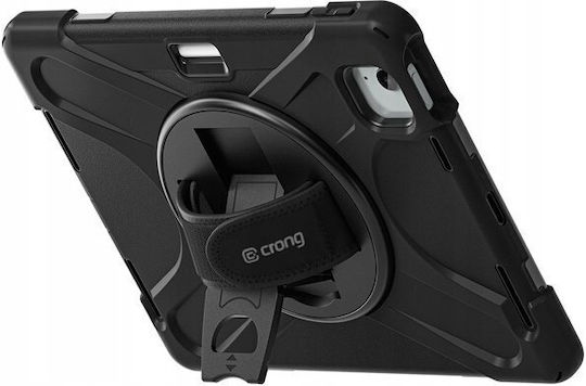 Crong Defender Plus – Rugged Case Ipad Air 11” M3 2025 M2 2024 Black