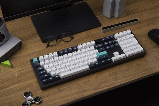 Keychron Q6M-M4 Max Q6M-M4 Wireless Gaming Mechanical Keyboard with Gateron Jupiter Banana Switches and RGB Lighting English US