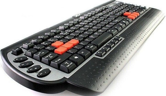 A4Tech Gaming Πληκτρολόγιο (Αγγλικό US)