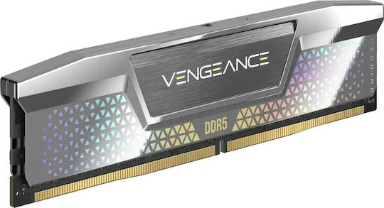Corsair Vengeance DDR5 48GB RAM με 2x24GB Modules και Ταχύτητα 8400 για Desktop