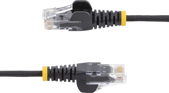StarTech U/UTP Cat.6 (Gigabit) Καλώδιο Δικτύου Ethernet 0.25m Μαύρο