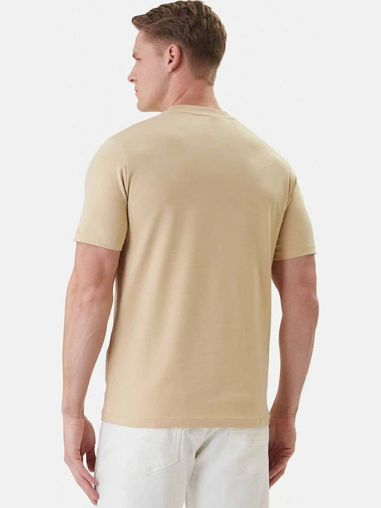 Herrenblusen Crewneck T-Shirt Sand