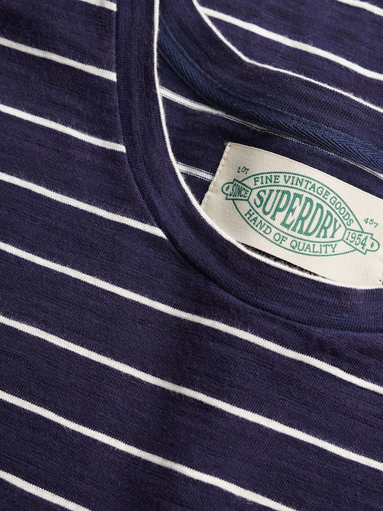 Essential Тениска Mariner Navy Stripe