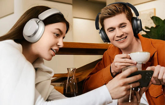 Ugreen HP206 Studio Pro Ασύρματα / Ενσύρματα Over Ear Ακουστικά με 120 ώρες Λειτουργίας και Quick Charge Λευκά