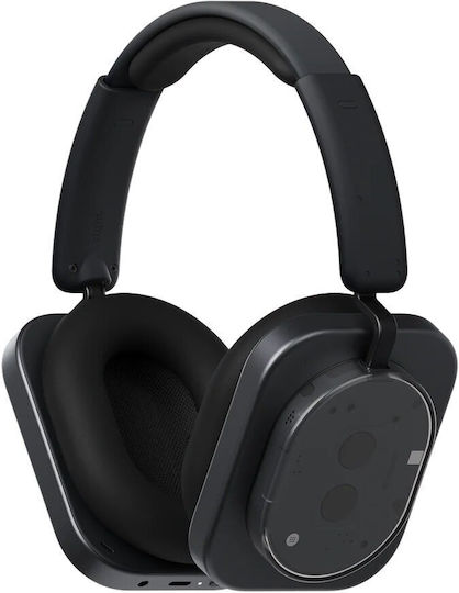 Nothing A11300003 Ασύρματα / Ενσύρματα Over Ear Ακουστικά με 80 ώρες Λειτουργίας και Quick Charge Μαύρα