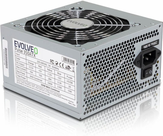 Evolveo 350W Γκρι Τροφοδοτικό Υπολογιστή Full Wired (EP350PP12B)