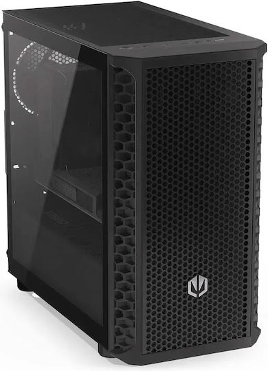 Endorfy Signum M30 Air Gaming Mini Tower Computer Case with Side Window Black