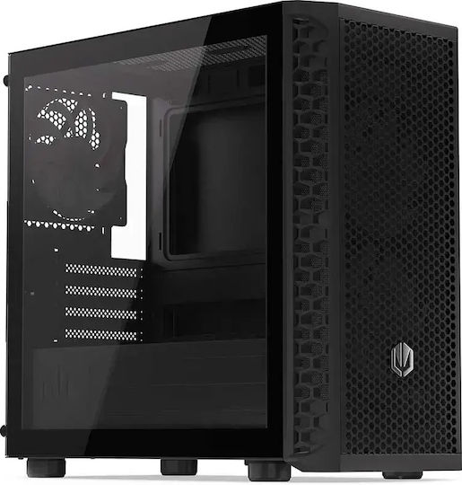 Endorfy Signum M30 ARGB Gaming Mini Tower Computer Case Black