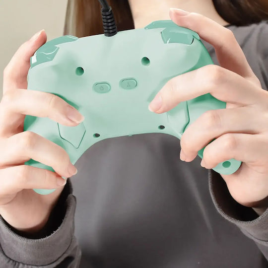Hori Horipad Turbo Жичен за Switch 2 Cozy Зелен