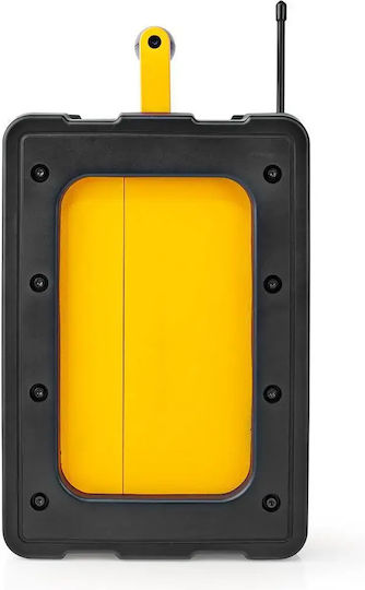 Nedis RDFM3100YW Φορητό Ραδιόφωνο Μπαταρίας με Bluetooth Κίτρινο