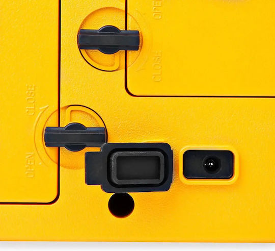 Nedis RDFM3100YW Φορητό Ραδιόφωνο Μπαταρίας με Bluetooth Κίτρινο