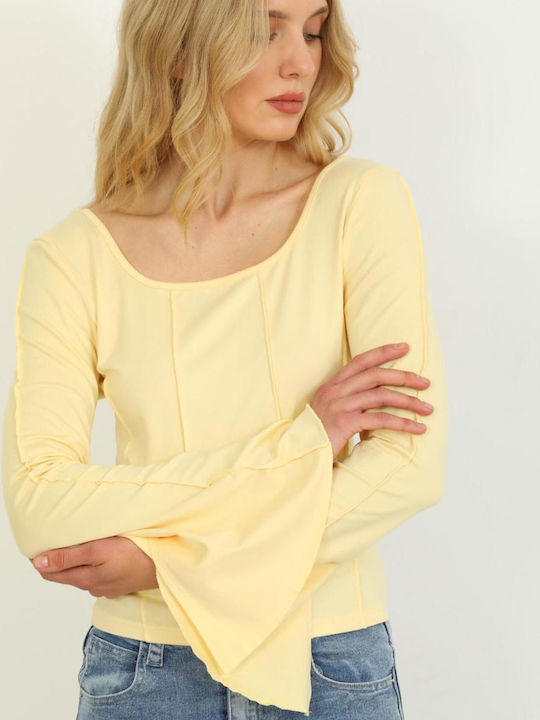 Women's Blouse Yellow