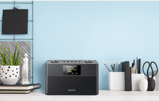 Kenwood CR-ST80DAB Επιτραπέζιο Ραδιόφωνο Ρεύματος DAB+ με Bluetooth Μαύρο