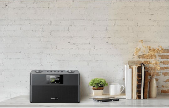 Kenwood CR-ST80DAB Επιτραπέζιο Ραδιόφωνο Ρεύματος DAB+ με Bluetooth Μαύρο