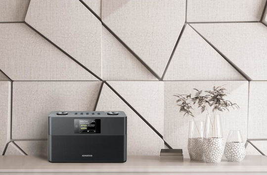 Kenwood CR-ST80DAB Επιτραπέζιο Ραδιόφωνο Ρεύματος DAB+ με Bluetooth Μαύρο