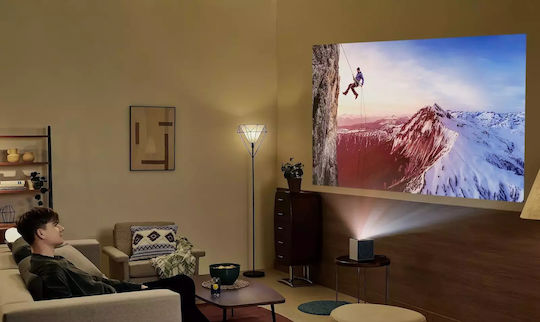 LG CineBeam PU615U Projektor DLP 4K Ultra HD Laser mit Eingebauten Lautsprechern Schwarz