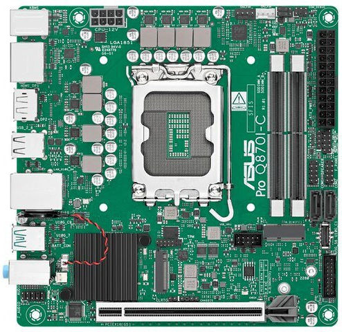 Asus PRO Q870I-C-CSM Mainboard Mini-ITX mit Intel 1851 Sockel
