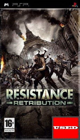 Resistance: Retribution Essentials Edition PSP Game (Used)