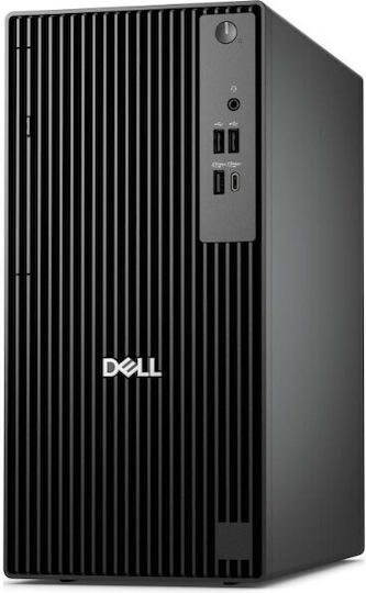 Dell Pro Tower QCT1255 Настолен Компютър (Ryzen 5-8500G/8GB DDR5/512GB SSD/Linux)
