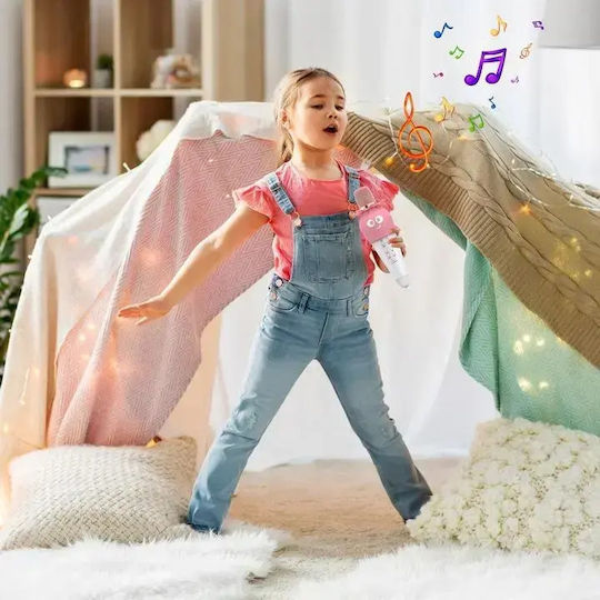 Forever Μικρόφωνο Karaoke Ασύρματο AMS-200 GSM115307 Ροζ