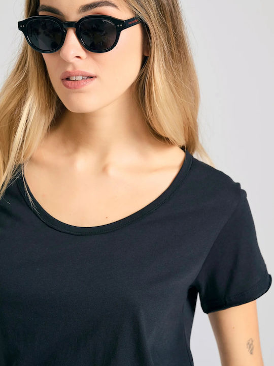 Women's T-shirt Maypo FBL013-111-04 Black