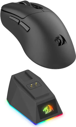 Redragon Ebony Ασύρματο Gaming Ποντίκι 24000 DPI Μαύρο