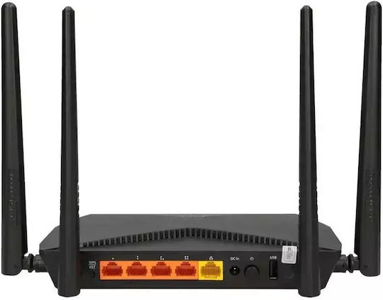 TotoLink A3002RU v3 Безжичен Рутер Wi-Fi 5 - Wi-Fi 5 с 4 Порта Gigabit Ethernet