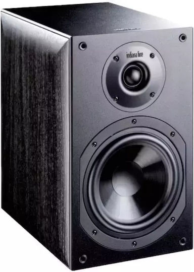 Indiana Line Nota 260 XN Двойка Hi-Fi Говорители Bookself 100W 2 Брой шофьори Черен / Бук