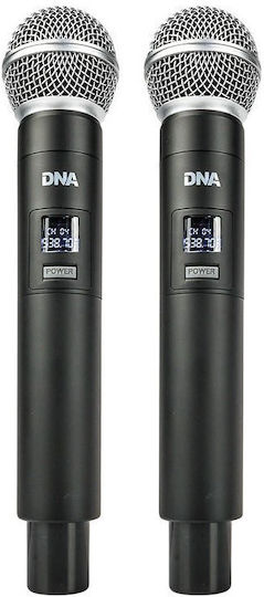 DNA Set Drahtlos Δυναμικό Mikrofon Kopf für Gesang
