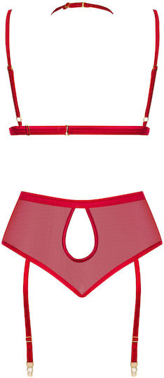 Σετ Εσωρούχων Bn Cristalyn 3τμχ Cherry