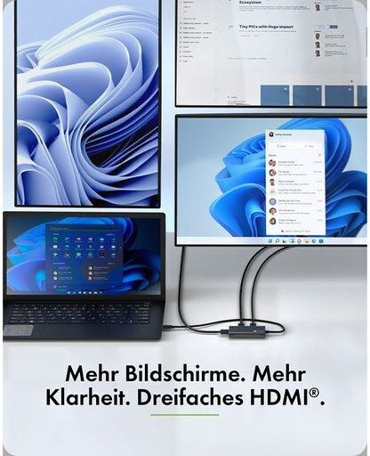 Icy Box Konverter USB-C männlich zu HDMI weiblich 1Stück IB-AD1030-C