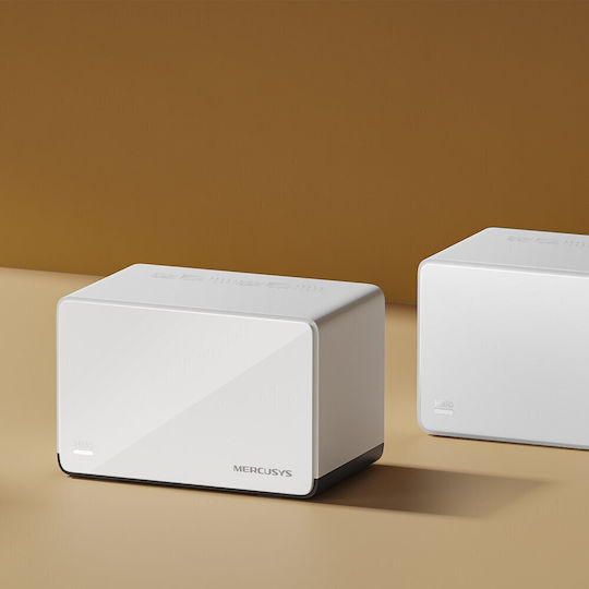 Mercusys Halo H85X WiFi Mesh Network Access Point Wi‑Fi 6 Dual Band (2.4 & 5GHz) in Triple KIt