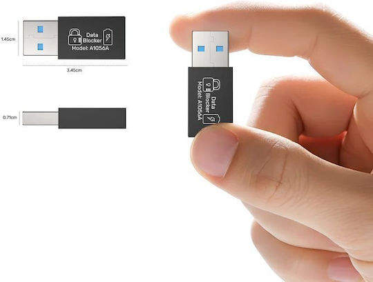 Unitek Μετατροπέας USB-A male σε USB-A female 2τμχ A1056A