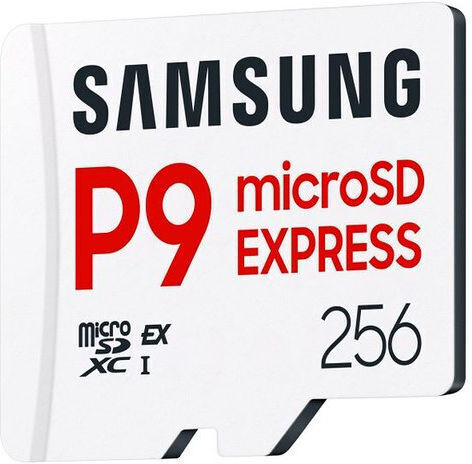 Samsung P9 Express MicroSDXC 256GB U3 V30 A1 UHS-I 800MB/s С Адаптер