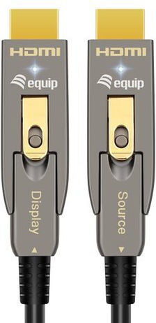 Equip HDMI 2.0 Premium High Speed 4K 60Hz HDR Cable HDMI Male - HDMI Male Length 10m Black
