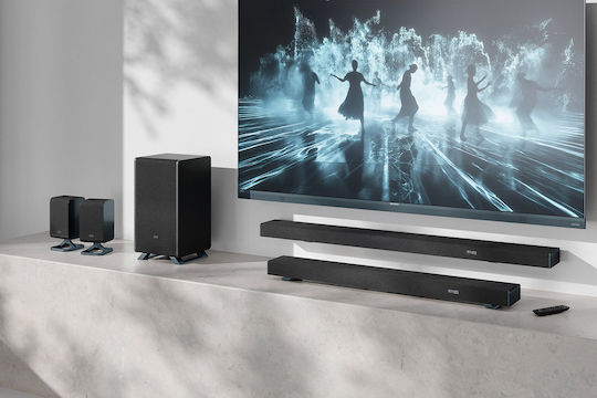Sharp HT-SBW55121 Soundbar 5.1.2 212W cu Telecomanda Negru
