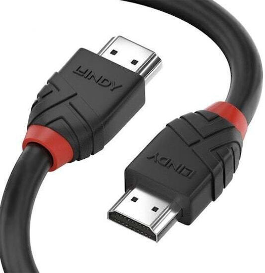 Lindy HDMI Cable Male - HDMI Male 1m Black