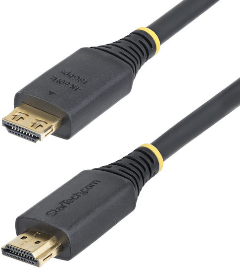StarTech Cable HDMI male - HDMI male 5m Μαύρο