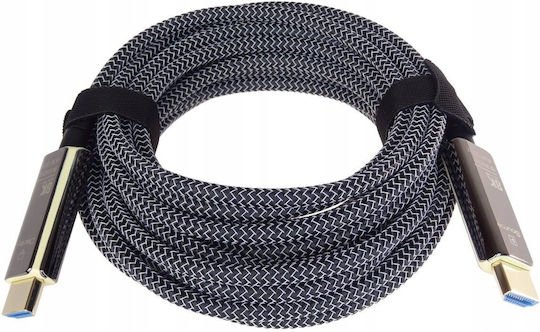 PremiumCord HDMI 2.1 Ultra High Speed 48Gbps 4K 120Hz HDR VRR Cable HDMI male - HDMI male 7m Μαύρο
