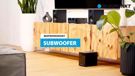 Blaupunkt Ηχοσύστημα 2.1 MS55SUB 240W με CD Player και Bluetooth Μαύρο
