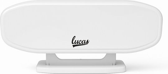 Lucas Innenbereich / Draußen TV-Antenne (benötigt Strom) Weiße