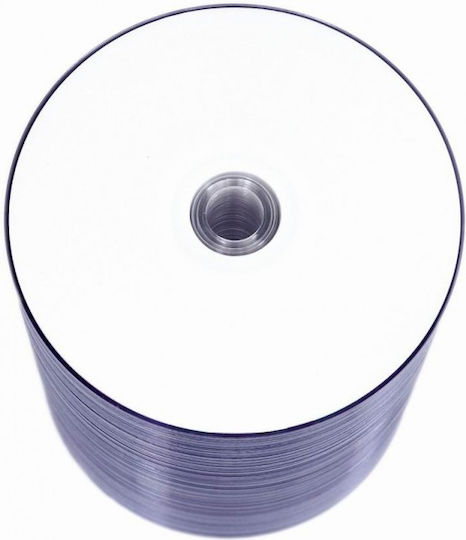 Omega Εγγράψιμα DVD-R 16x Printable 4.7GB Cake Box 100τμχ