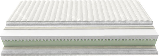 Greco Strom Mistral Υπέρδιπλο Ανατομικό Στρώμα Foam / Memory Foam 180x190x22cm