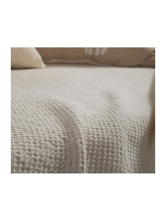 Nef-Nef Homeware Betty Sofa Throw 2 Seater 180x250cm Beige