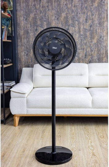 Zilan Zilan Ventilator Sockel 50W Lüfterdurchmesser 41cm Schwarzer