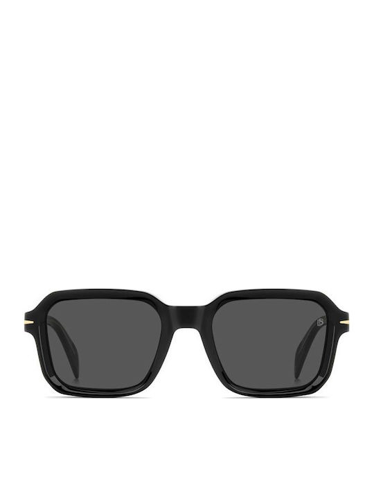 David Beckham Unisex Ochelari De Soare Cu Ramă Neagră Din Plastic DB 7147/S 807/IR